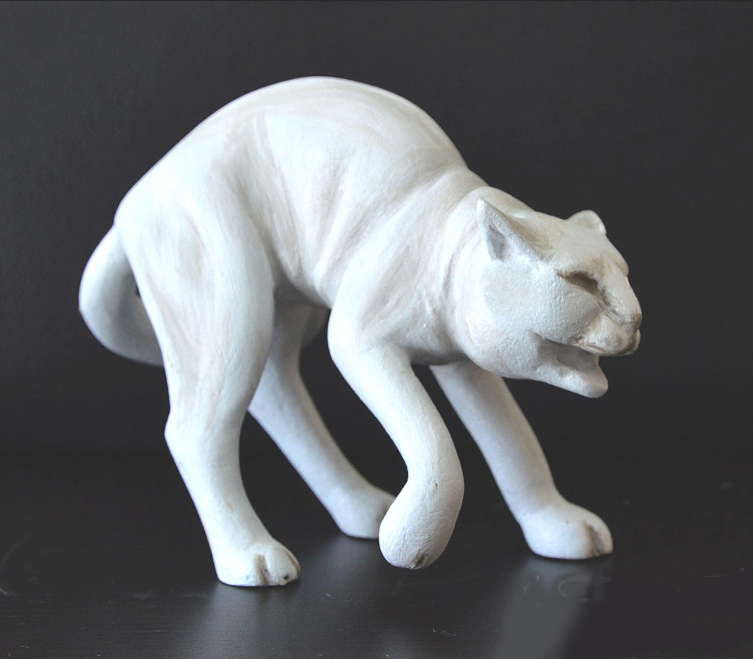 sculpture cat
